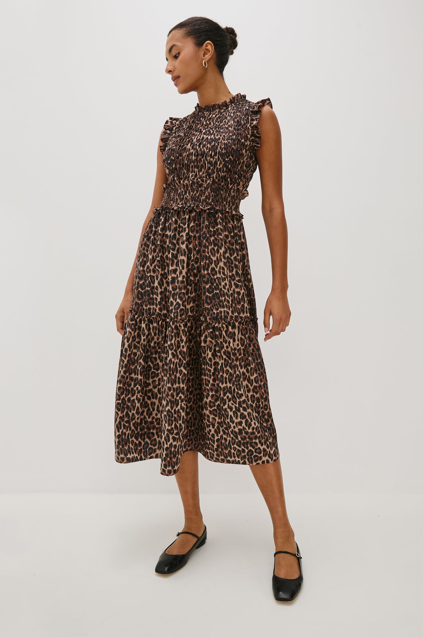 Rails Vivier Animal Print Sleeveless Dress