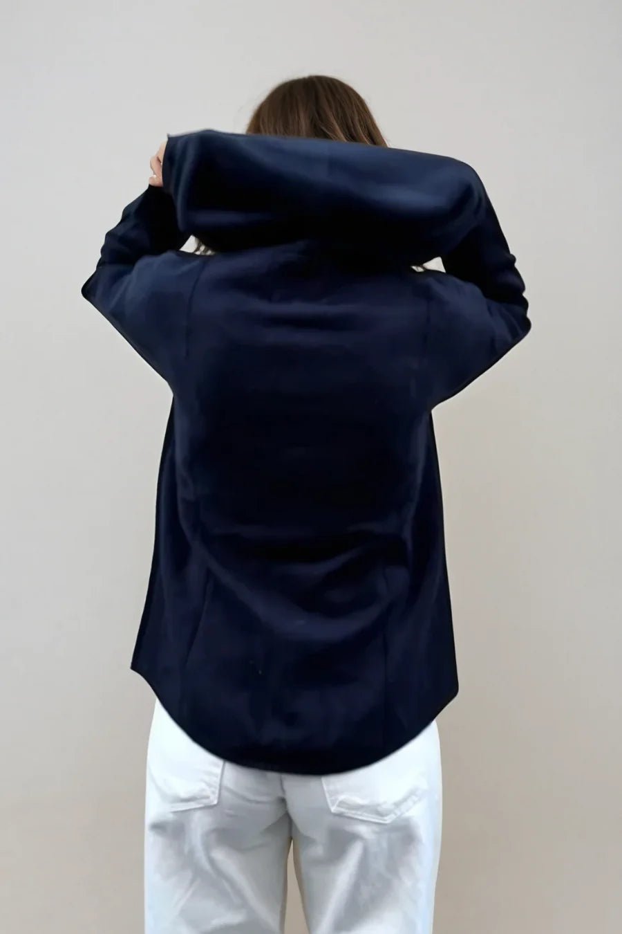 Deval Helen Hoodie Navy