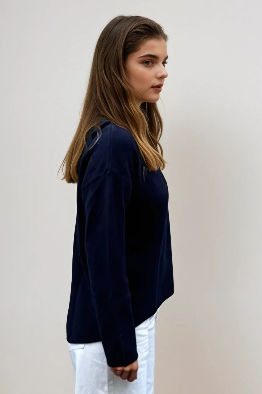 Deval Helen Hoodie Navy