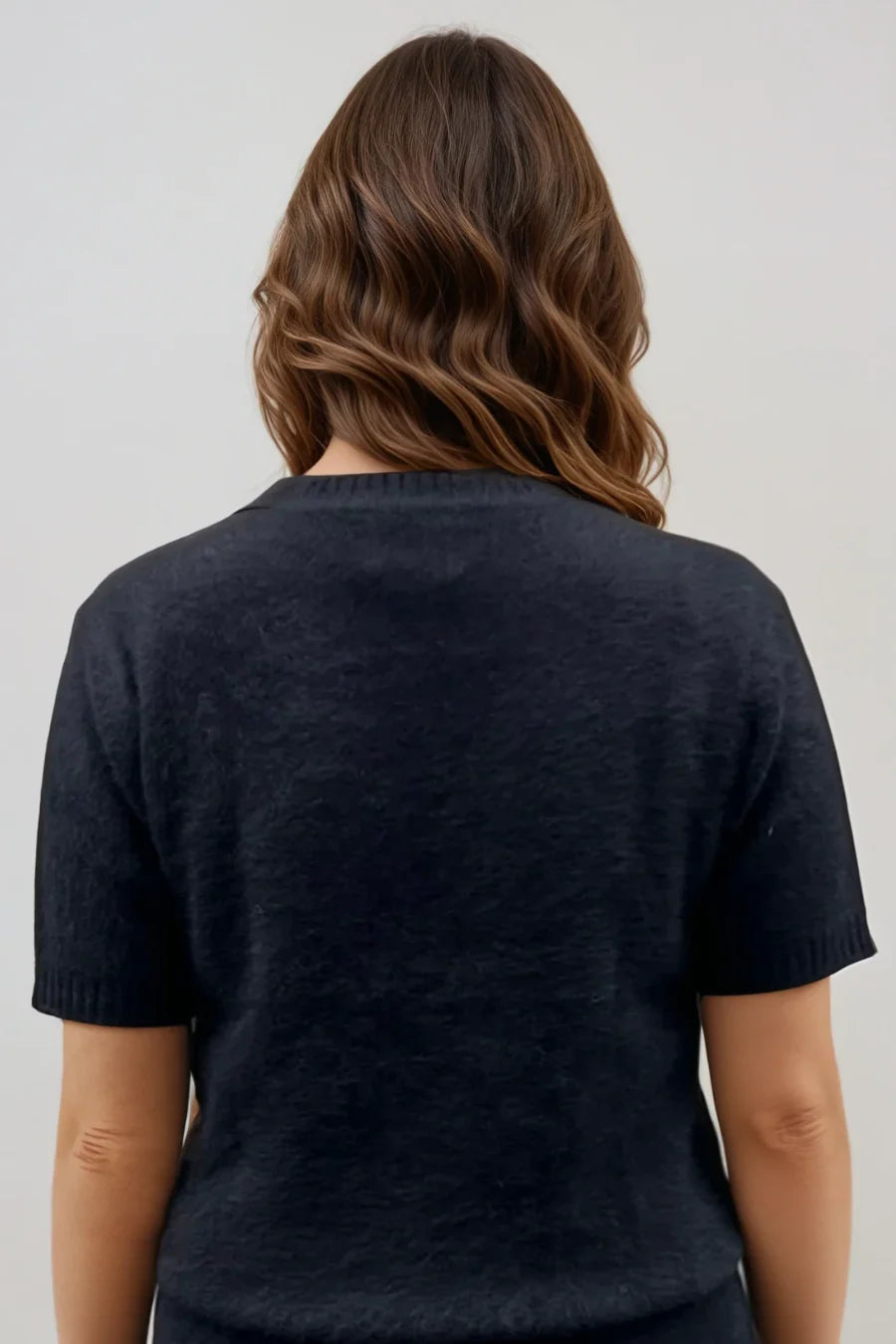 Deval Lawson Short Sleeve Crew Neck Black