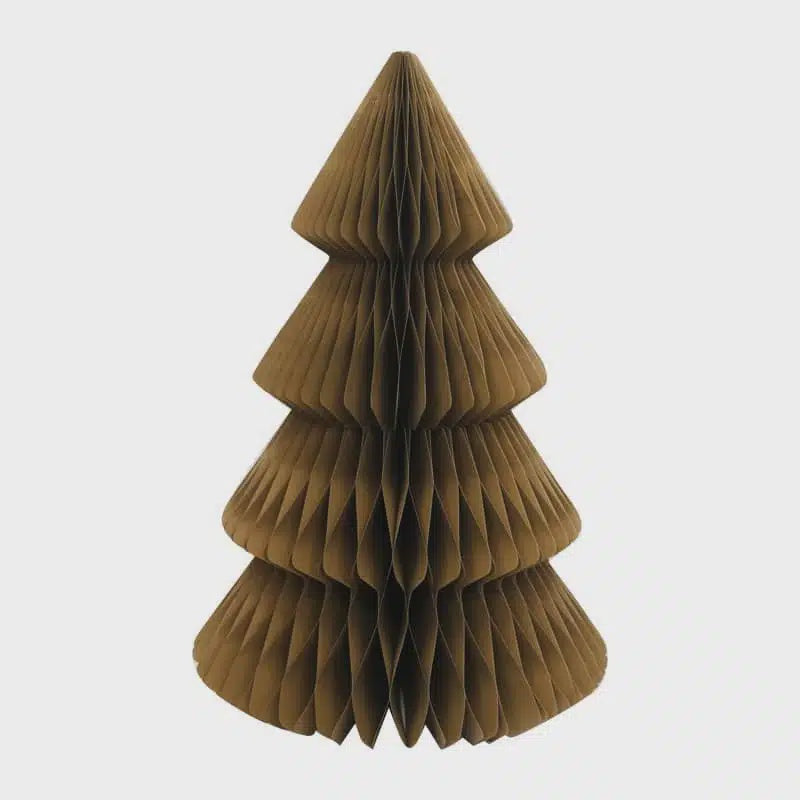 Le Papier Christmas Tree 80cm Gold