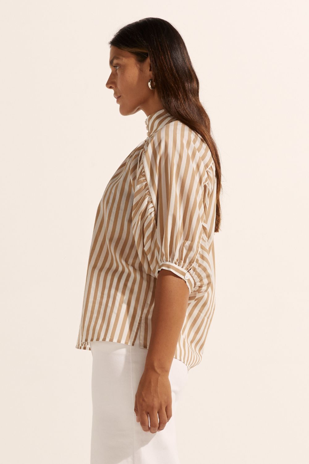 Zoe Kratzmann Adage Top Beige Stripe