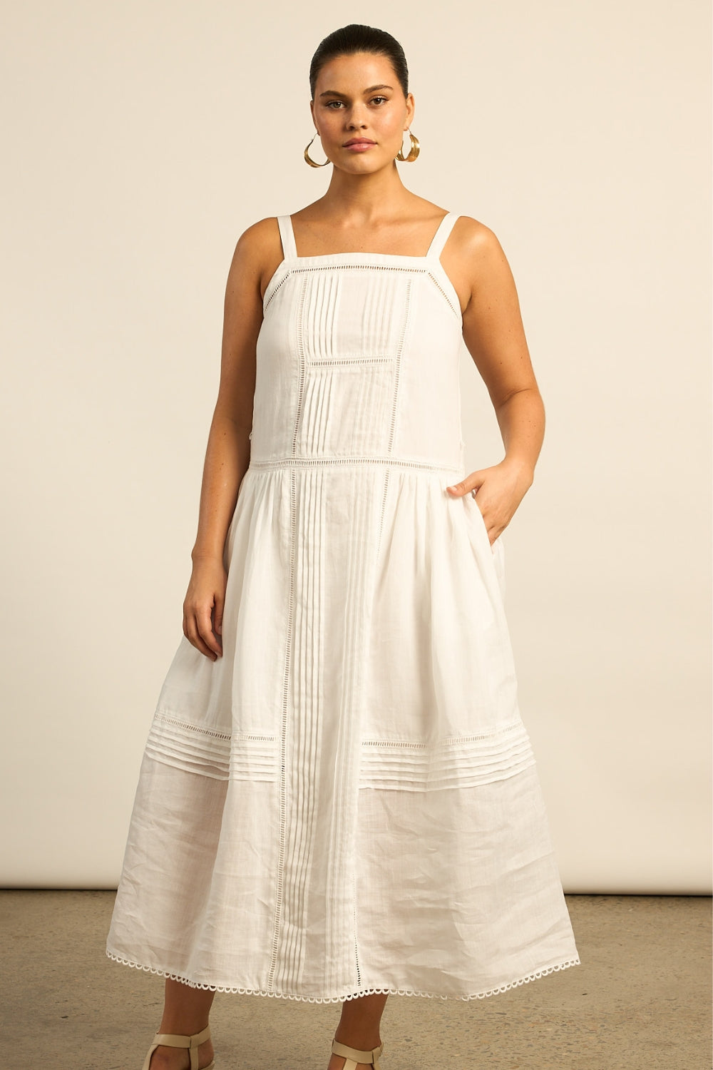 Zoe Kratzmann Altitude Dress Porcelain