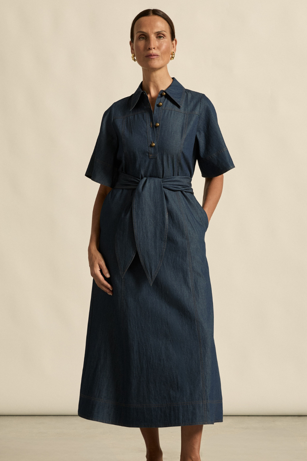 Zoe Kratzmann Cameo Dress Dark Chambray