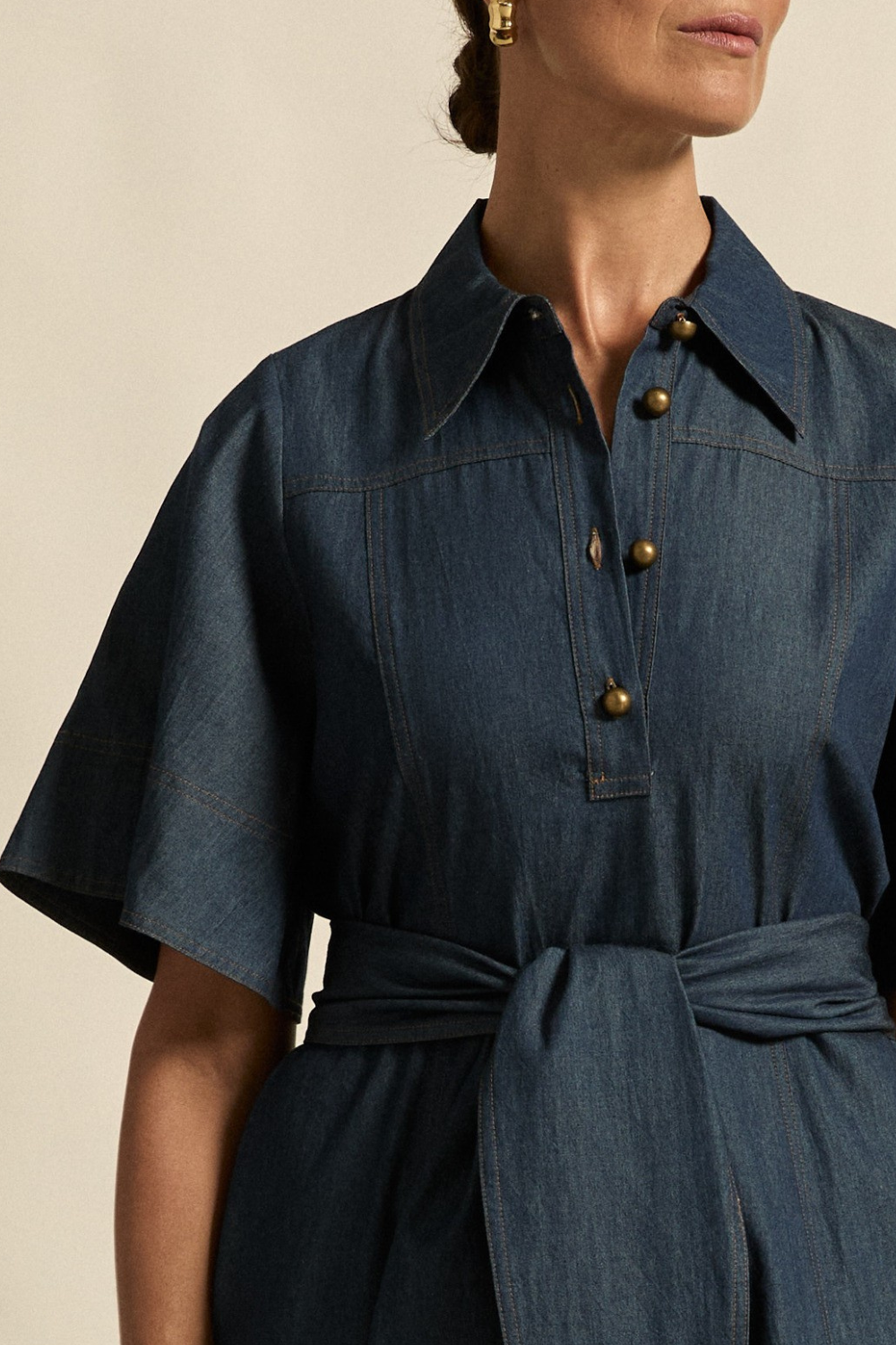 Zoe Kratzmann Cameo Dress Dark Chambray