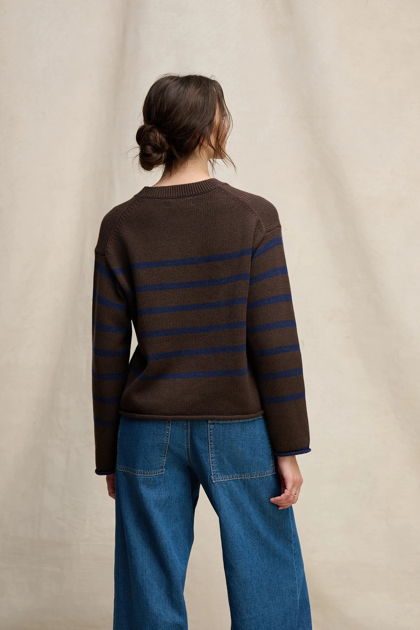 Lucia Jumper Espresso Marin by Velvet