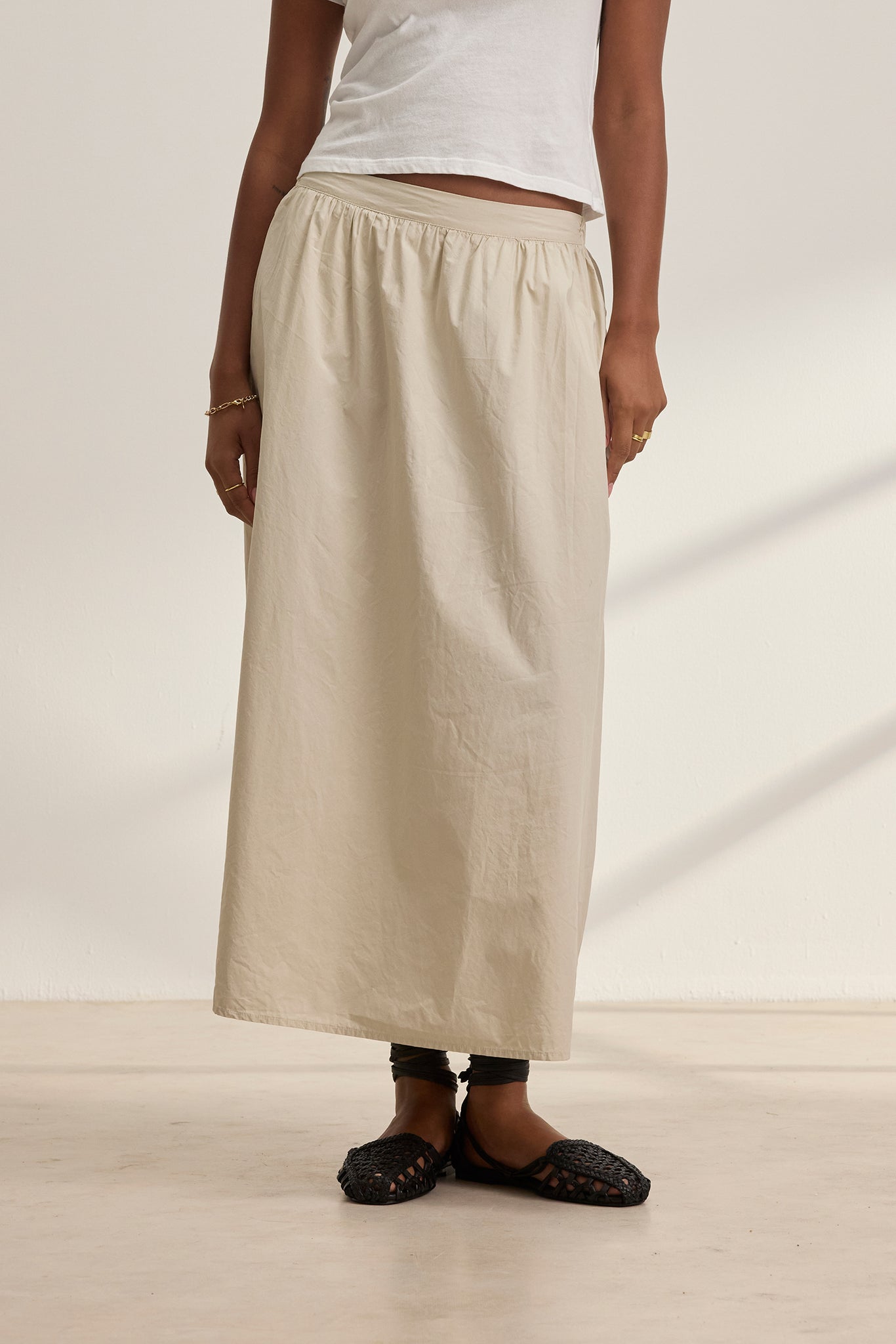 Velvet by Graham & Spencer Bella Skirt Sesame