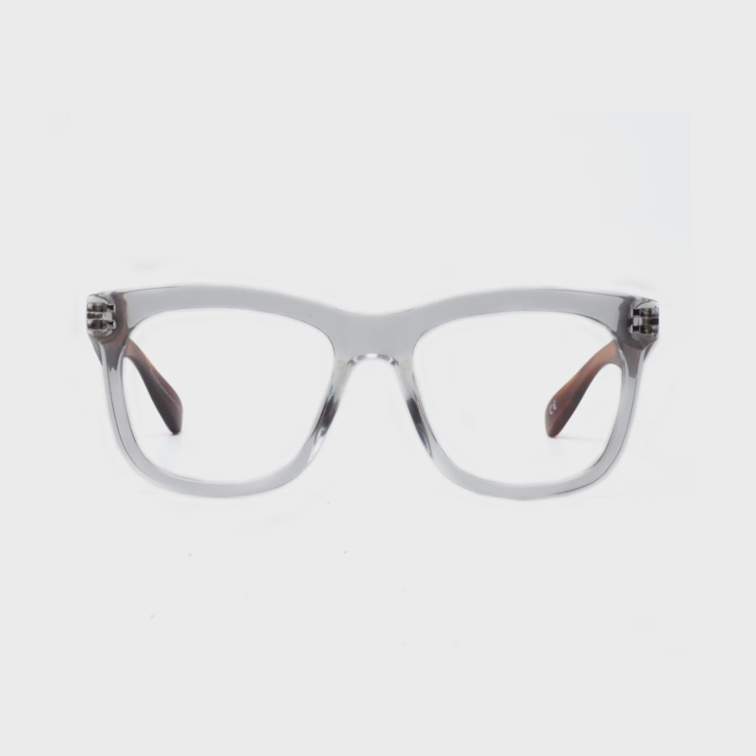 Daily Eyewear 11am Crystal w.Brown Arms