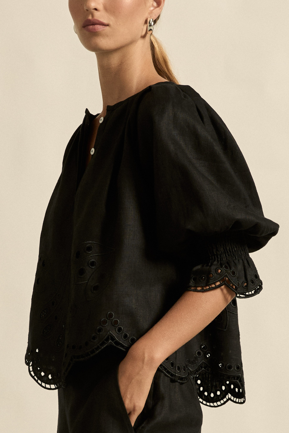 Zoe Kratzmann Dawn Top Black