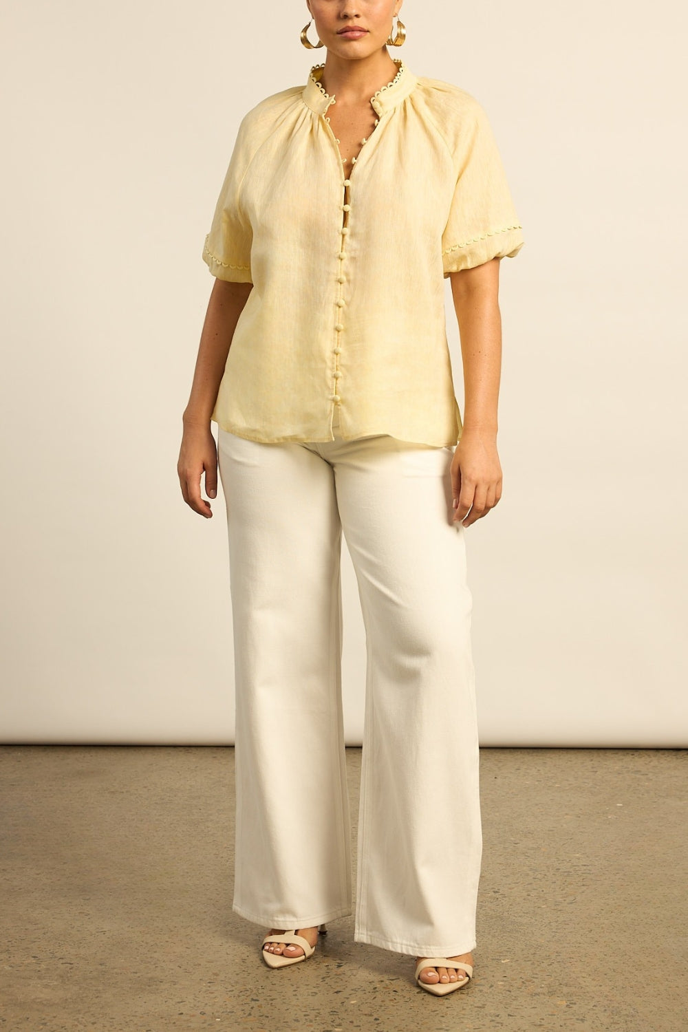 Zoe Kratzmann Drift Top - Lemonade