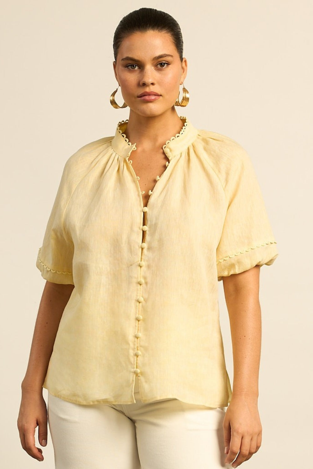 Zoe Kratzmann Drift Top - Lemonade