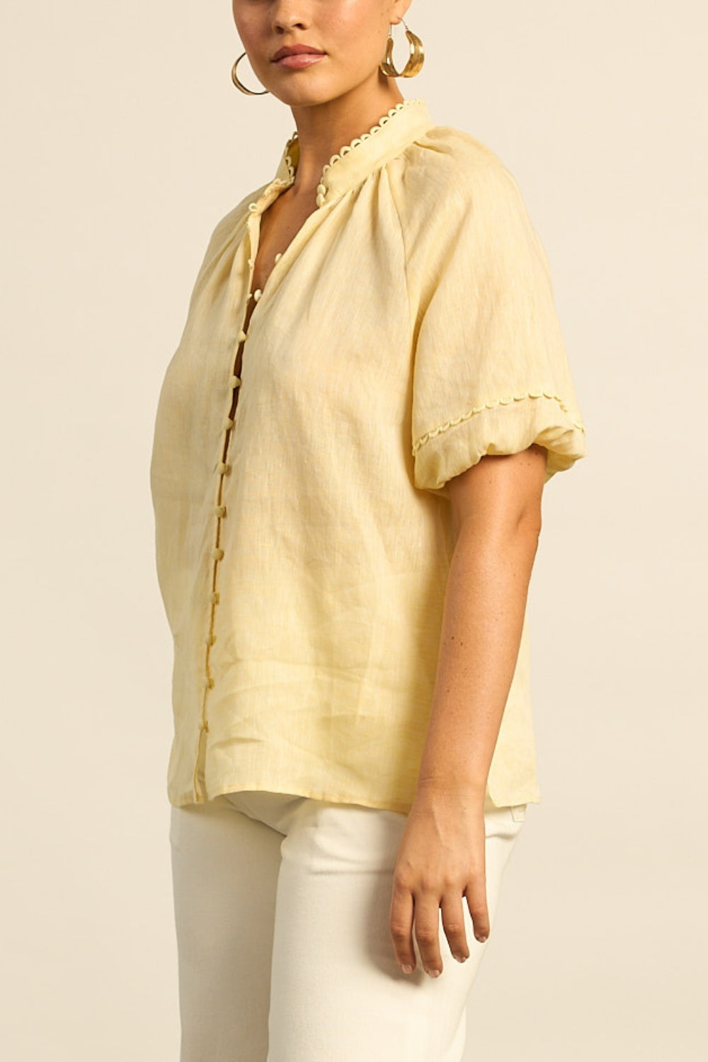 Zoe Kratzmann Drift Top - Lemonade