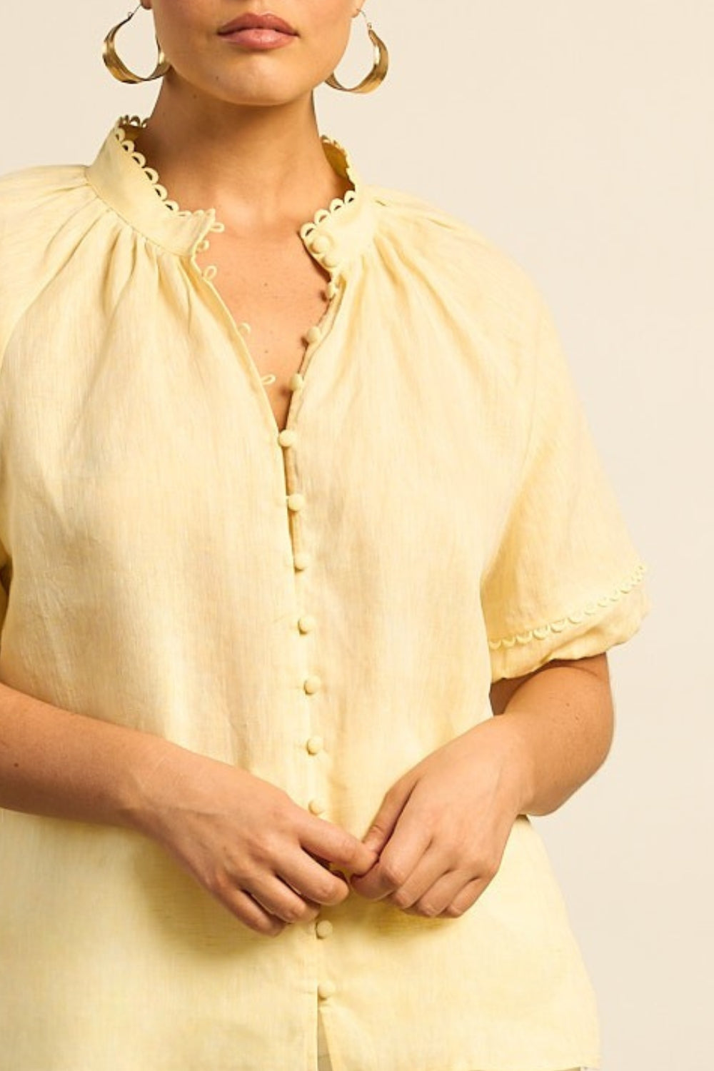 Zoe Kratzmann Drift Top - Lemonade