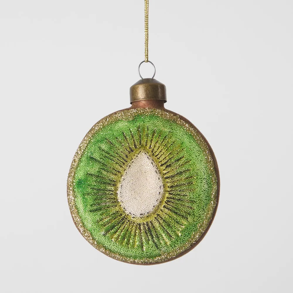 Sugared Kiwifruit Decoration