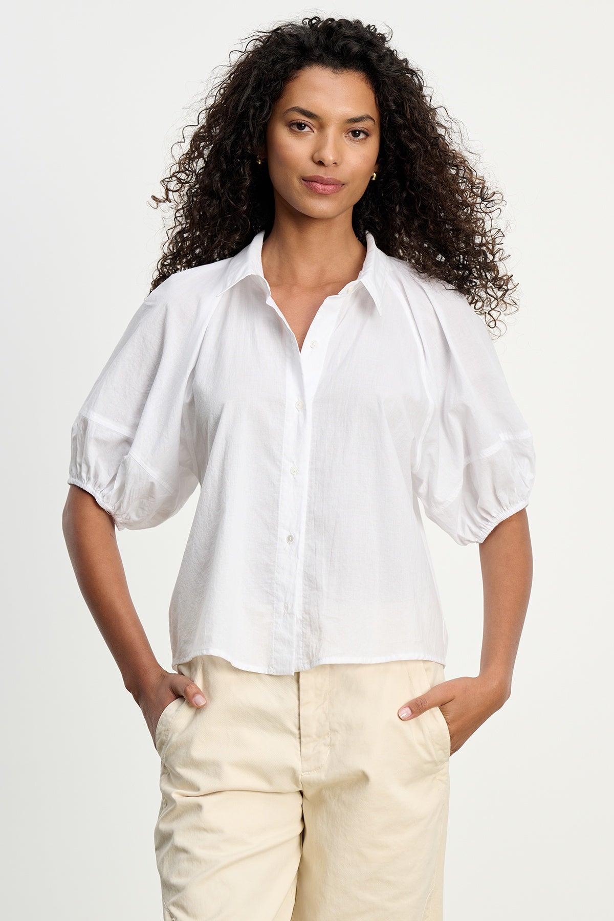 Autumn Blouse White by Velvet
