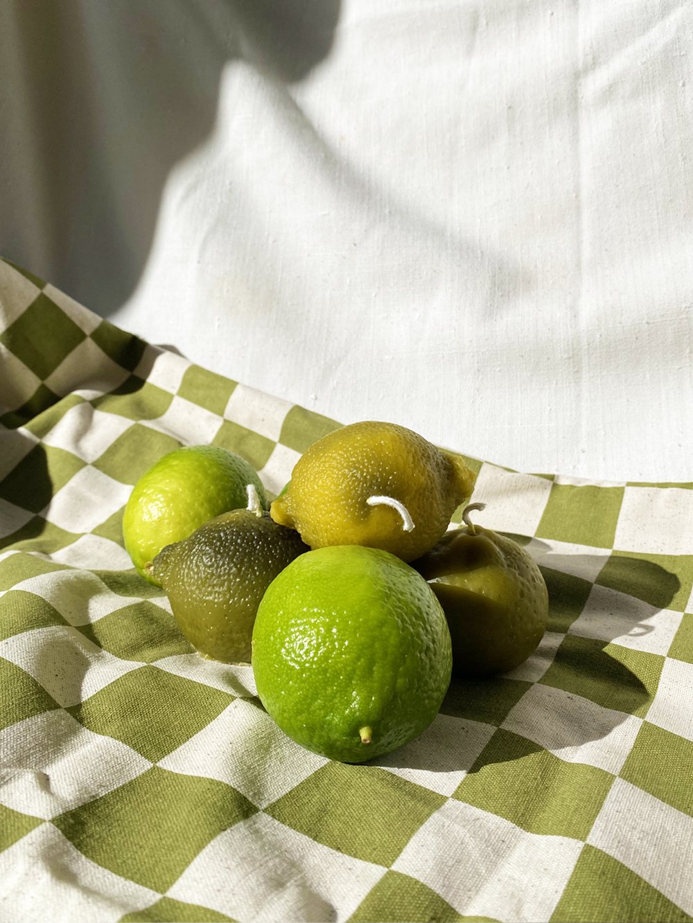 Beeswax Candle Lime