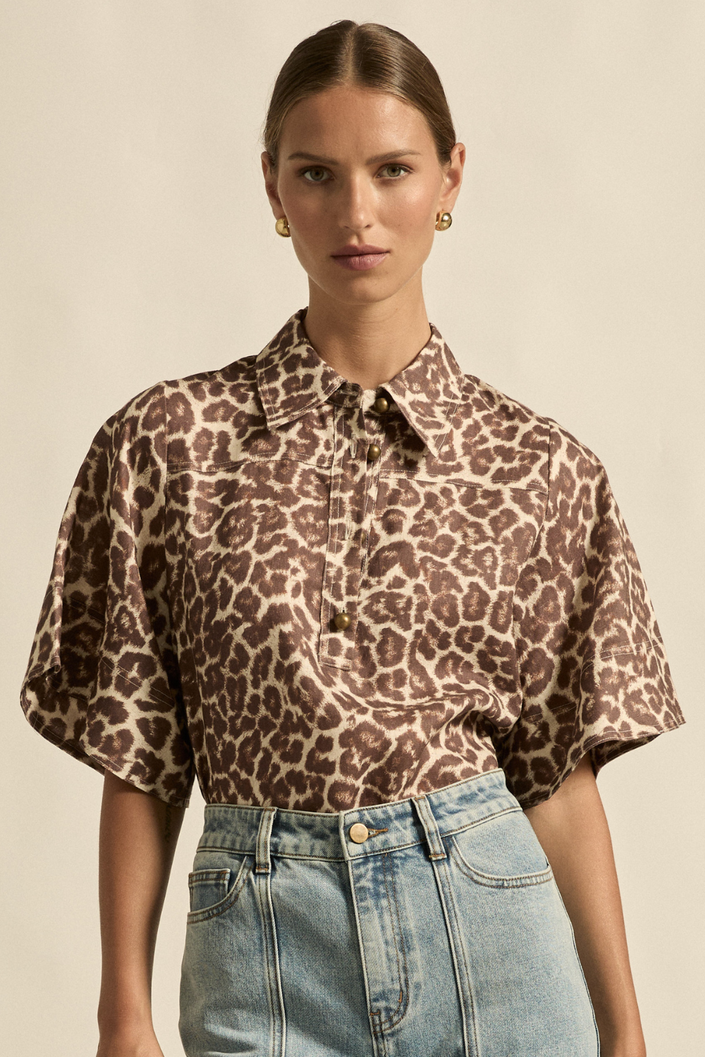 Zoe Kratzmann Insinuate Top Ocelot