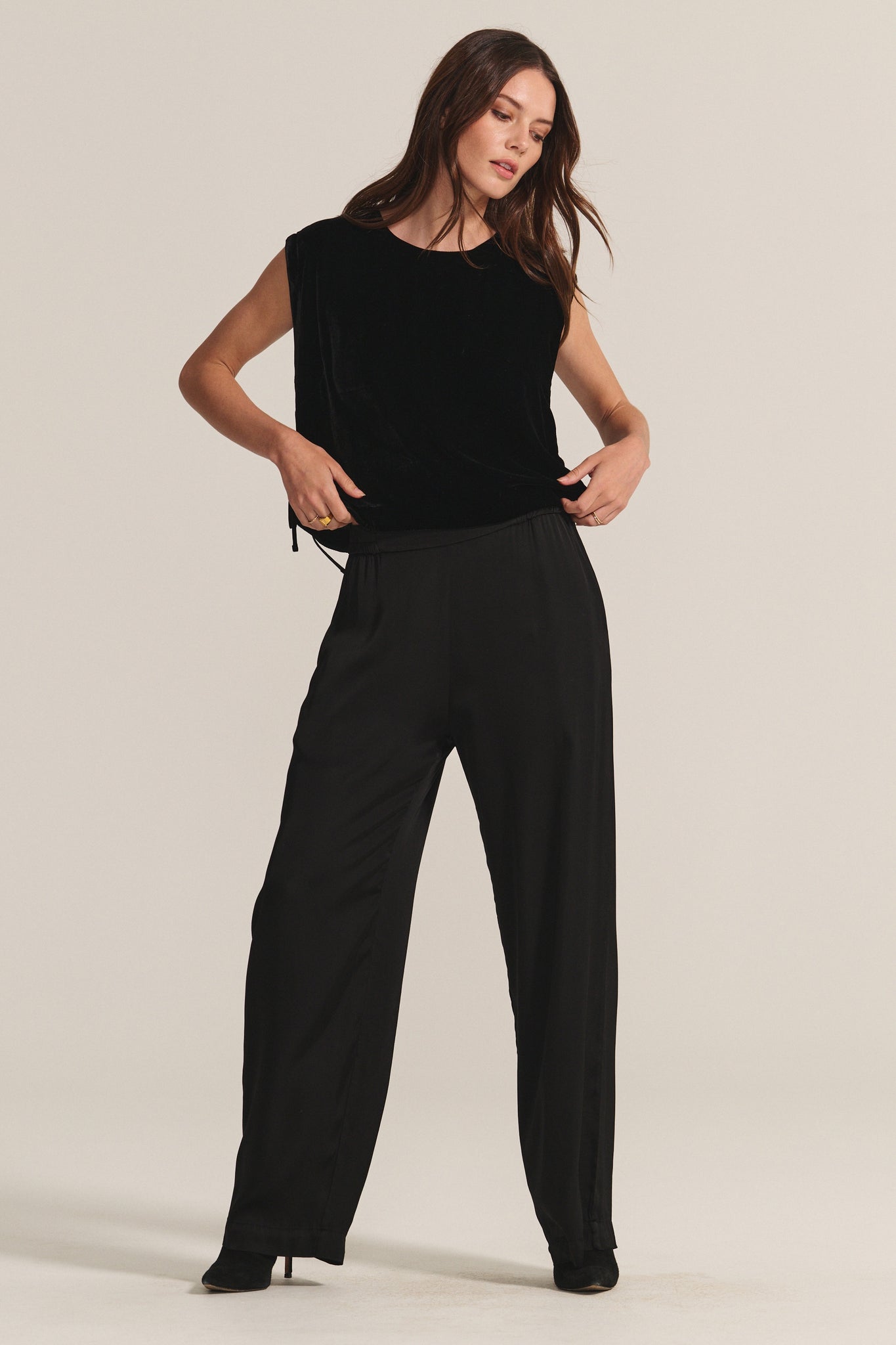 Larkin Black Pants by Velvet