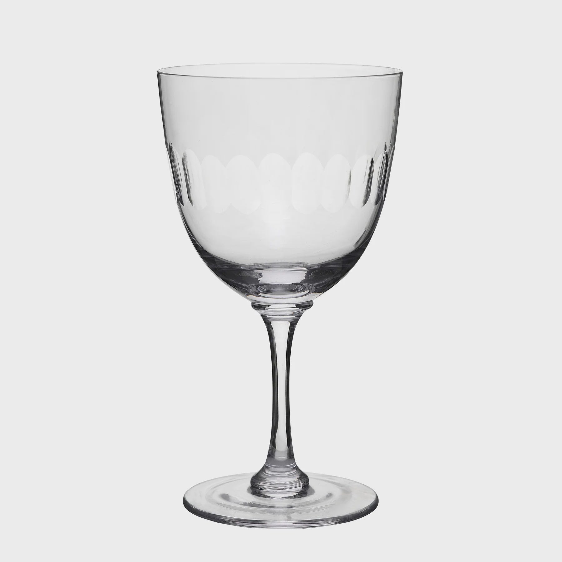 The Vintage List Wine Glasses Set of 6 - Lens Design