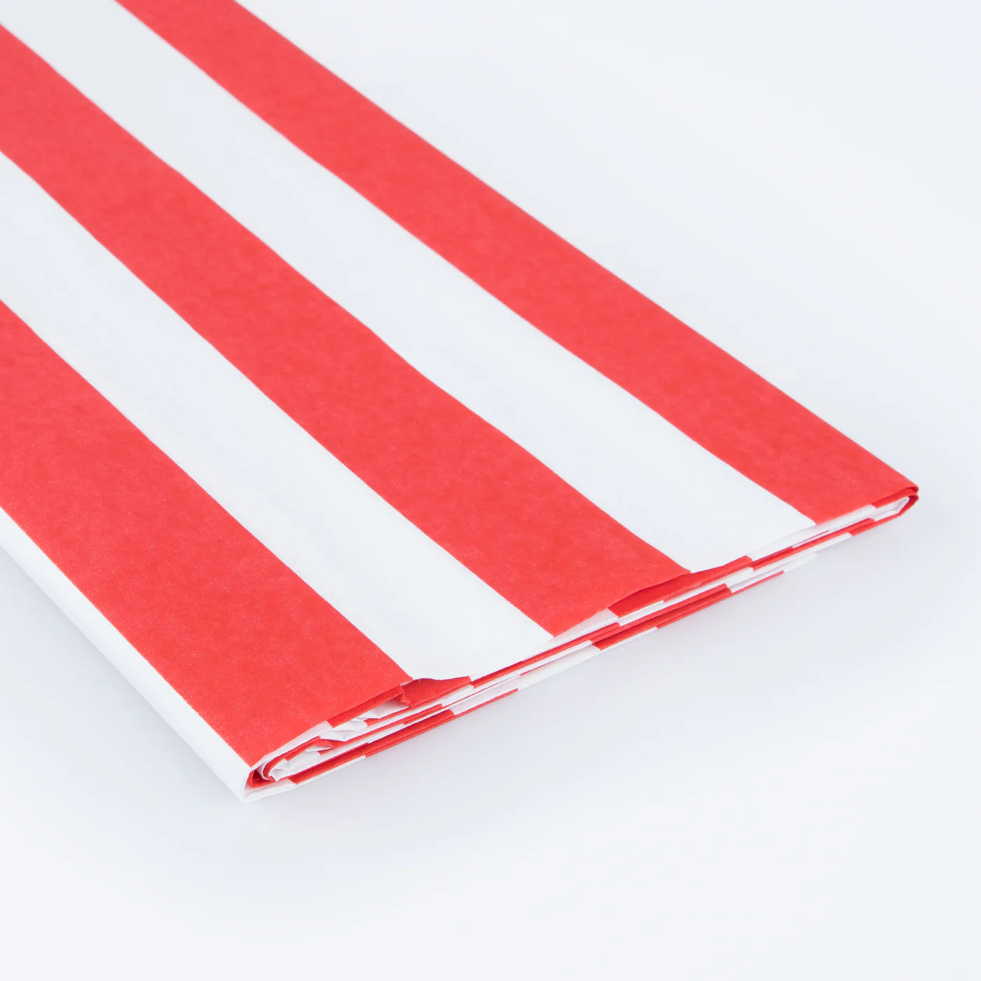 Meri Meri Red Striped Paper Tablecloth