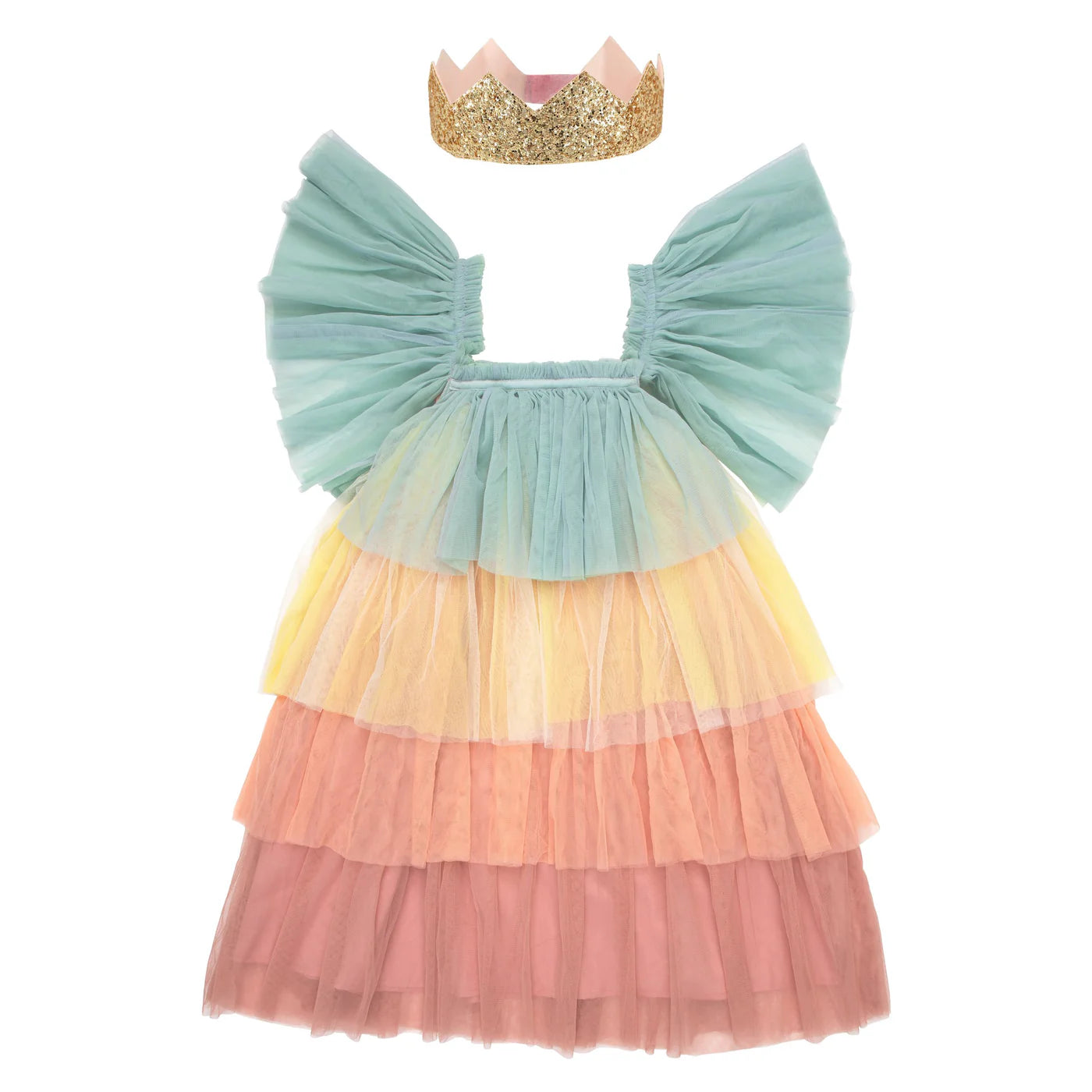 Meri Meri Rainbow Ruffle Princess Dress Up