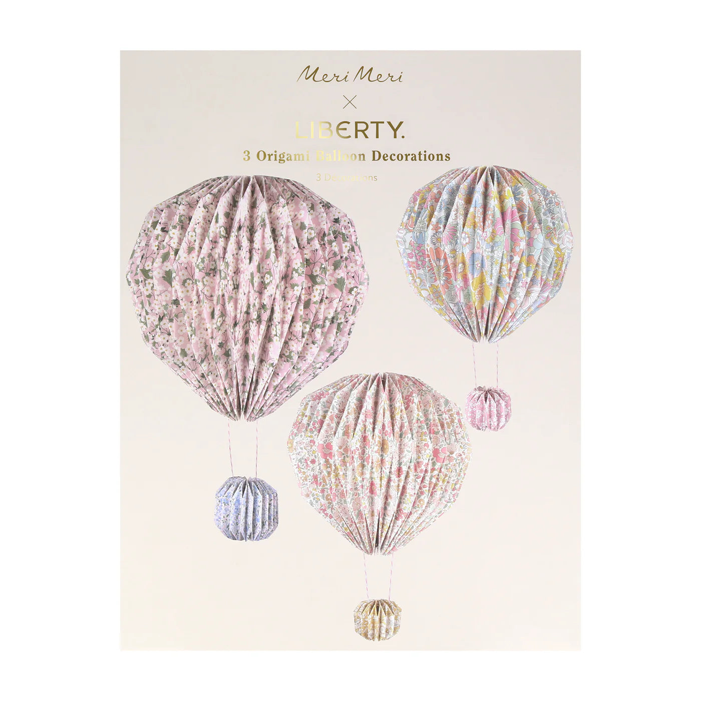 Liberty Origami Balloon Decorations