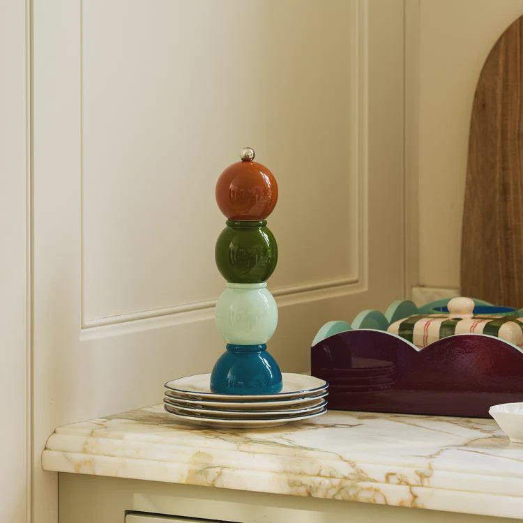 Addison Ross Bobbin Grinder Multi Nutmeg 23.5cm