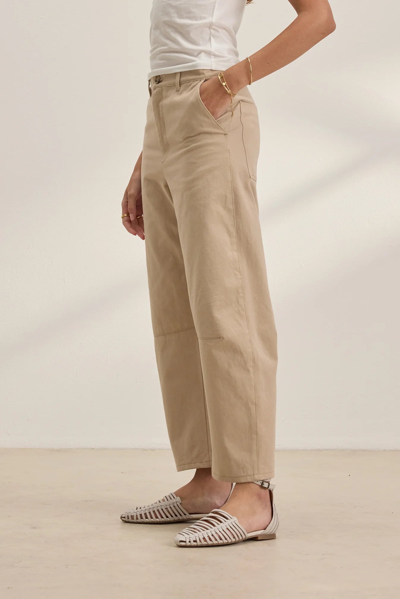 Velvet by Graham & Spencer Brylie Pant Khaki