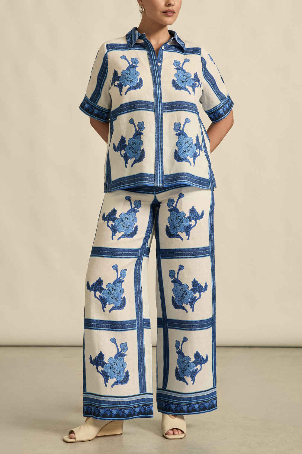 Zoe Kratzmann Pixel Top Azure Collage