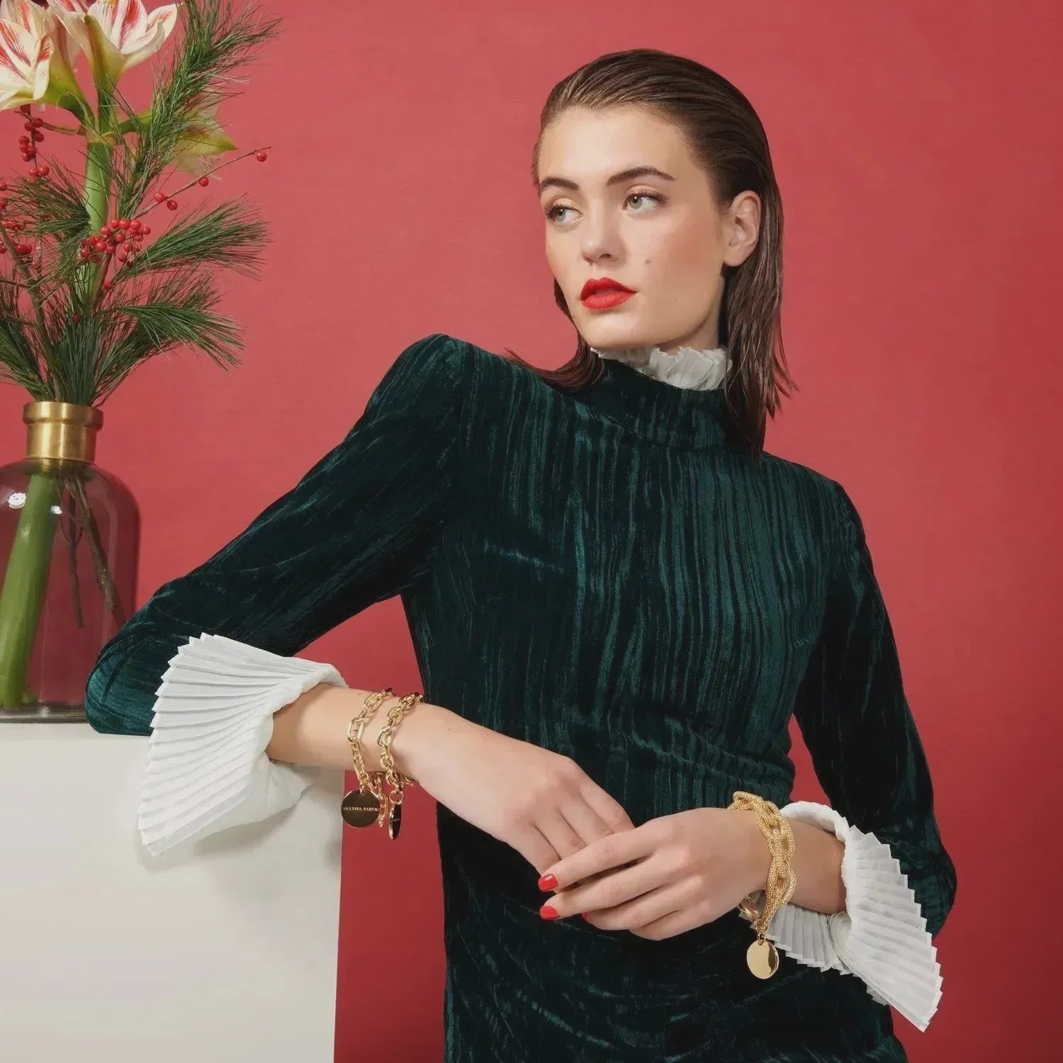 Vanessa Baroni - Polo Bracelet Gold