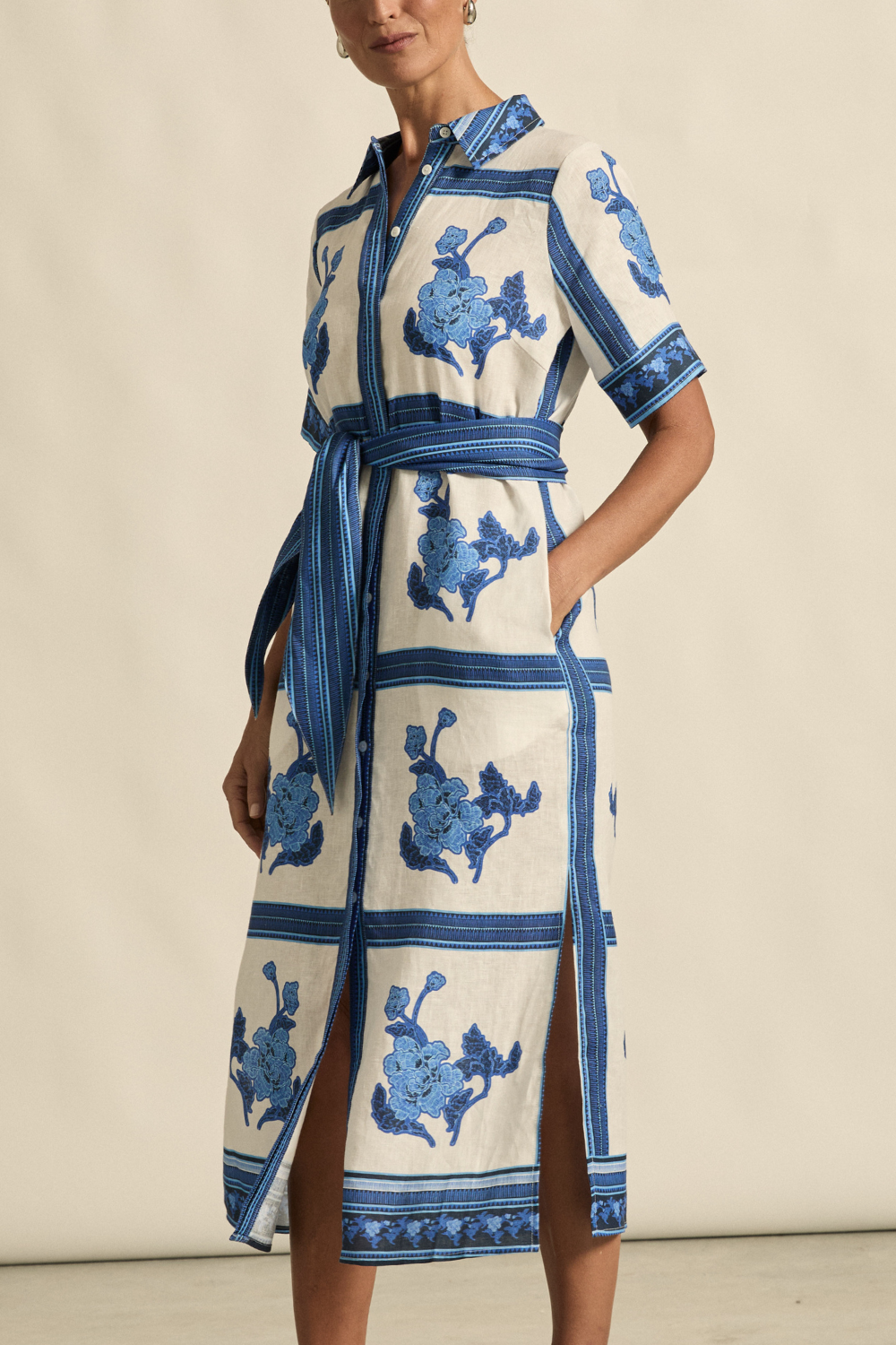 Zoe Kratzmann Roam Dress Azure Collage