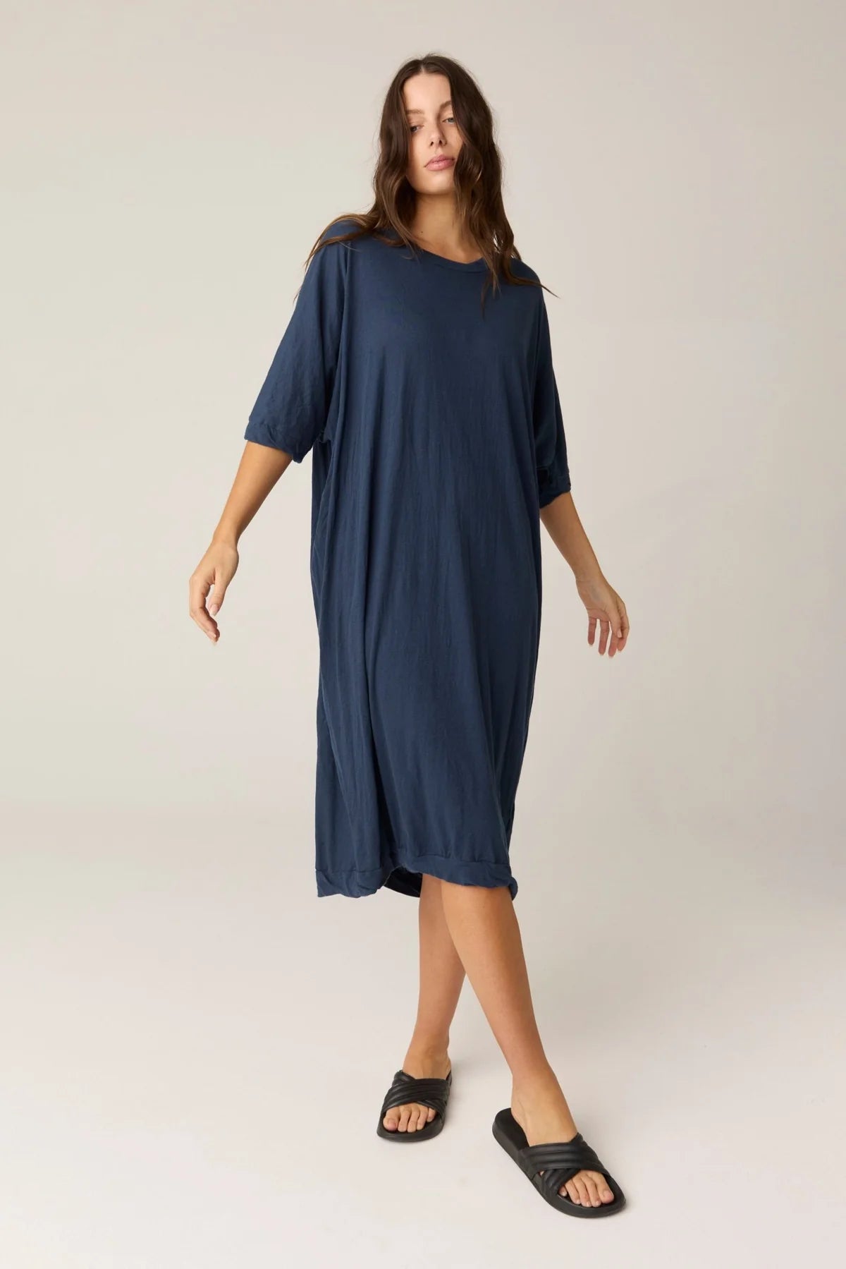Primness Sandy Dress Navy