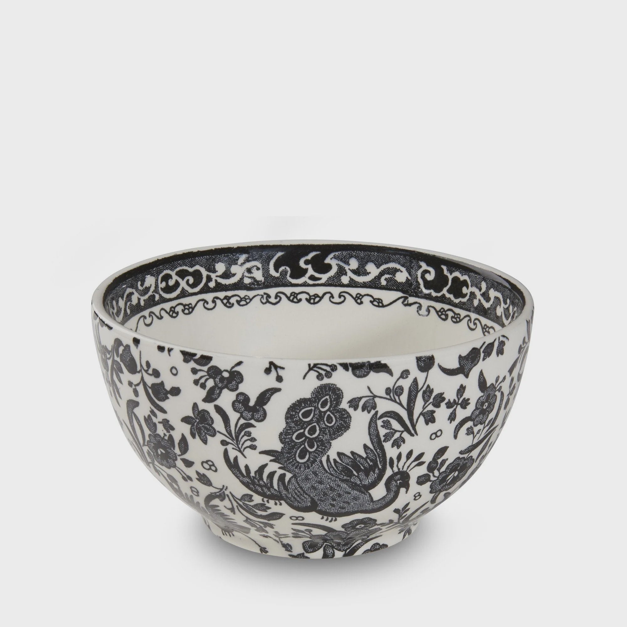 Burleigh Regal Peacock Bowl 9.5cm