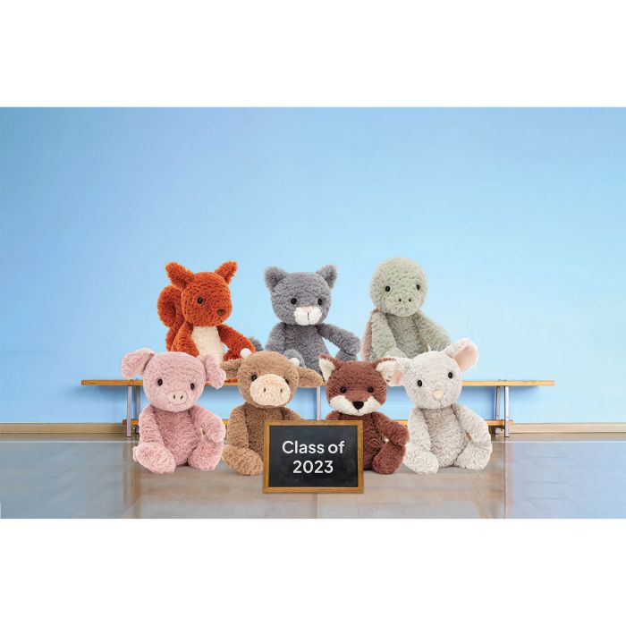 Jellycat Tumbletuft Mouse Grey 8x9x20cm