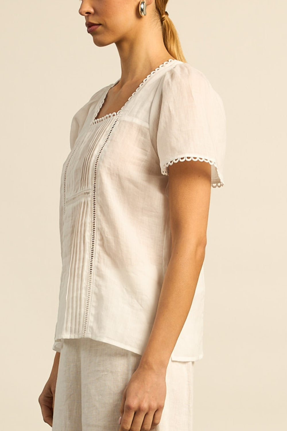 Zoe Kratzmann Yonder Top Porcelain