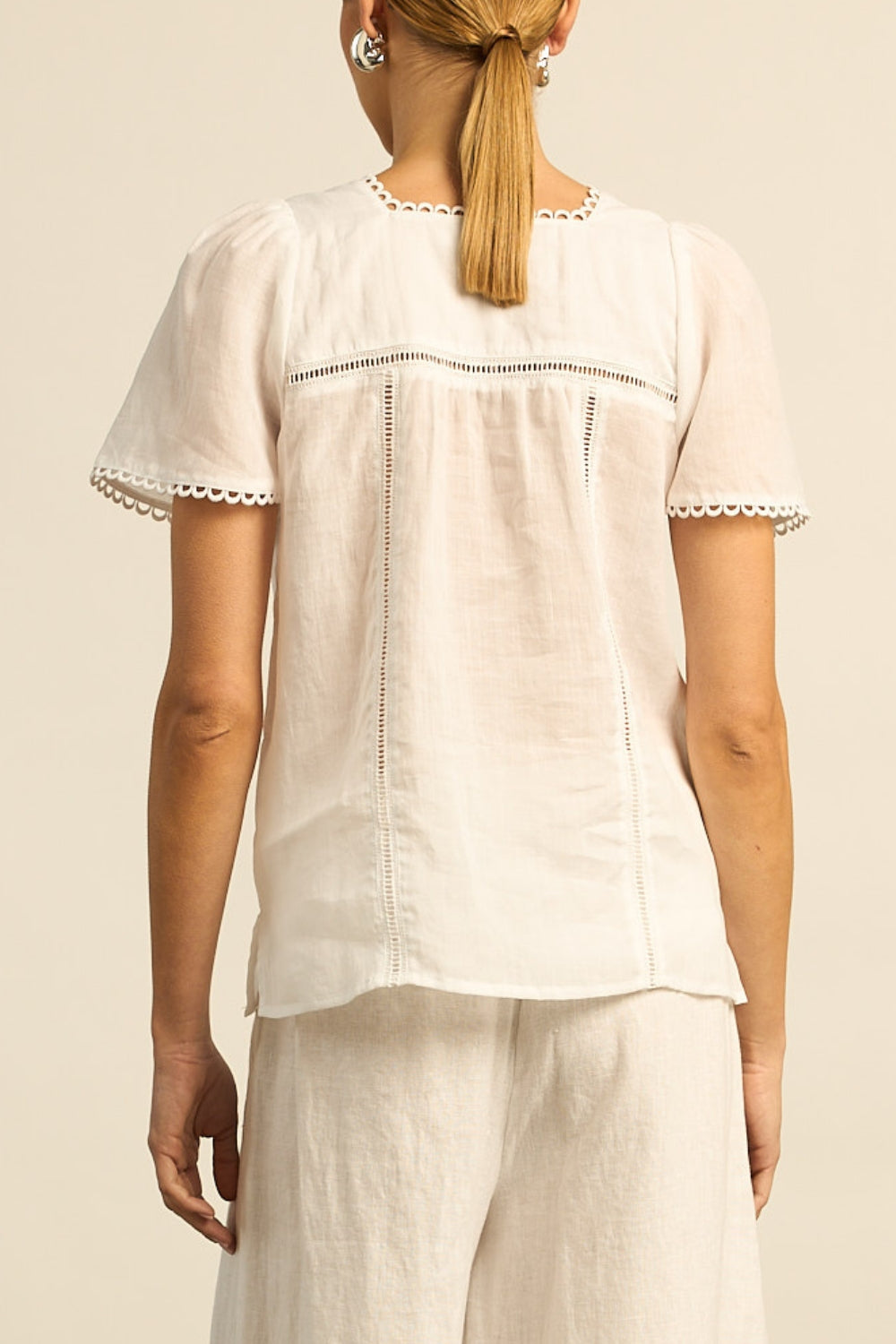 Zoe Kratzmann Yonder Top Porcelain