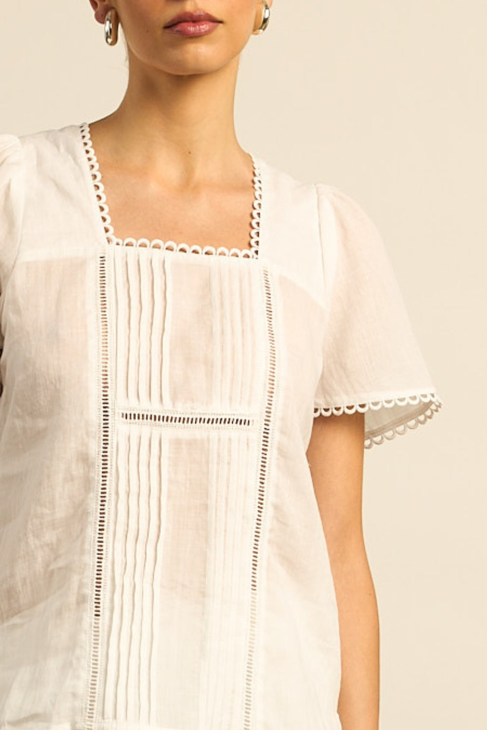 Zoe Kratzmann Yonder Top Porcelain