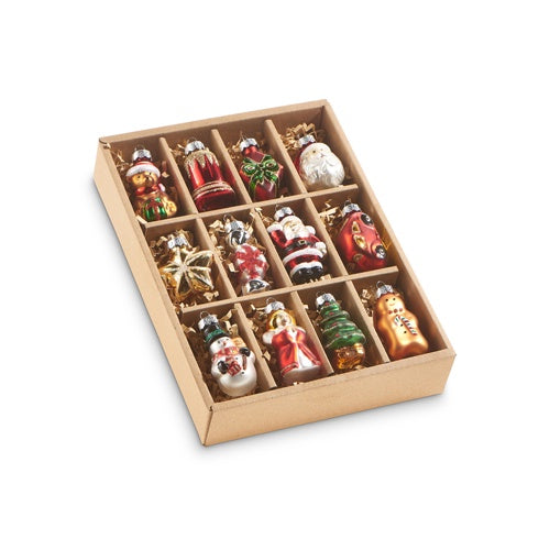 Box Set of Traditional Christmas Ornaments