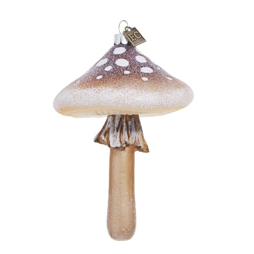 Mushroom Brown Ornament