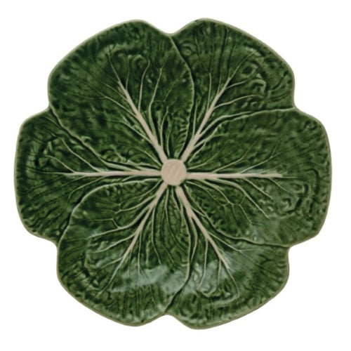 Bordallo Cabbage Dinner Plate 26.5 Natural