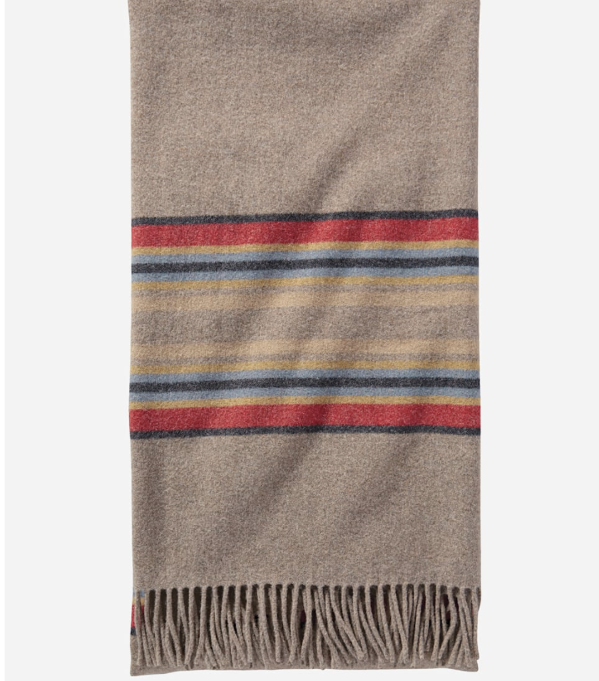 Pendleton 5th Avenue Mineral Umber Throw 137x182cm