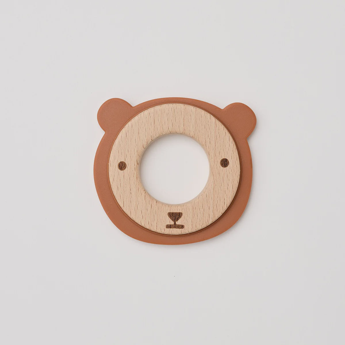Over the Dandelions Bear Teether Wood/Silicone