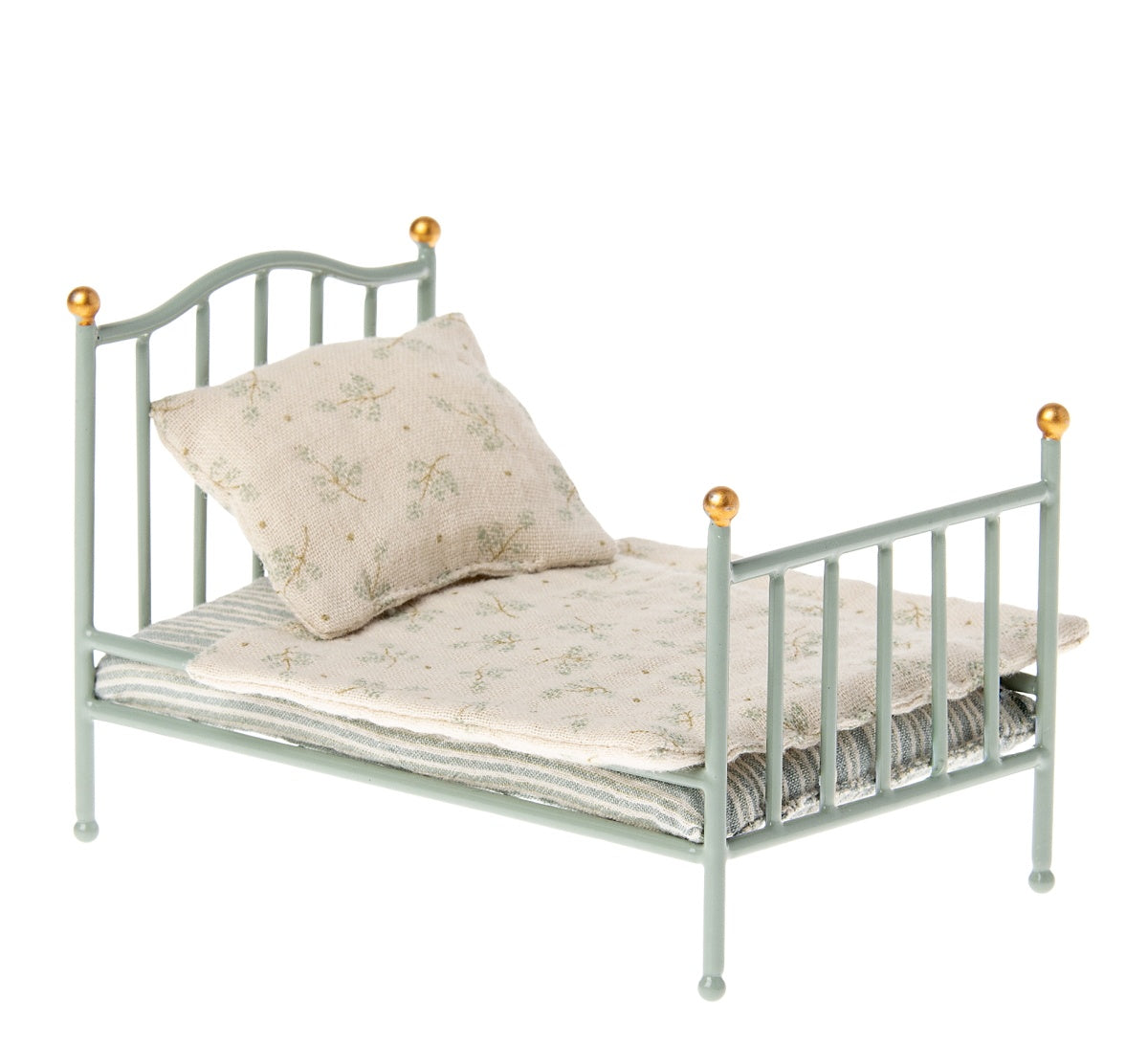Maileg Vintage Bed Mint Green