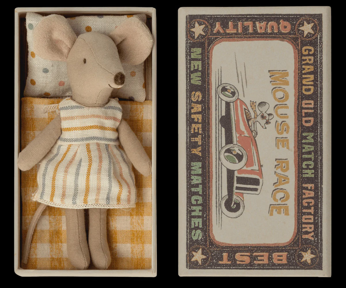 Maileg Big Sister Mouse in Matchbox