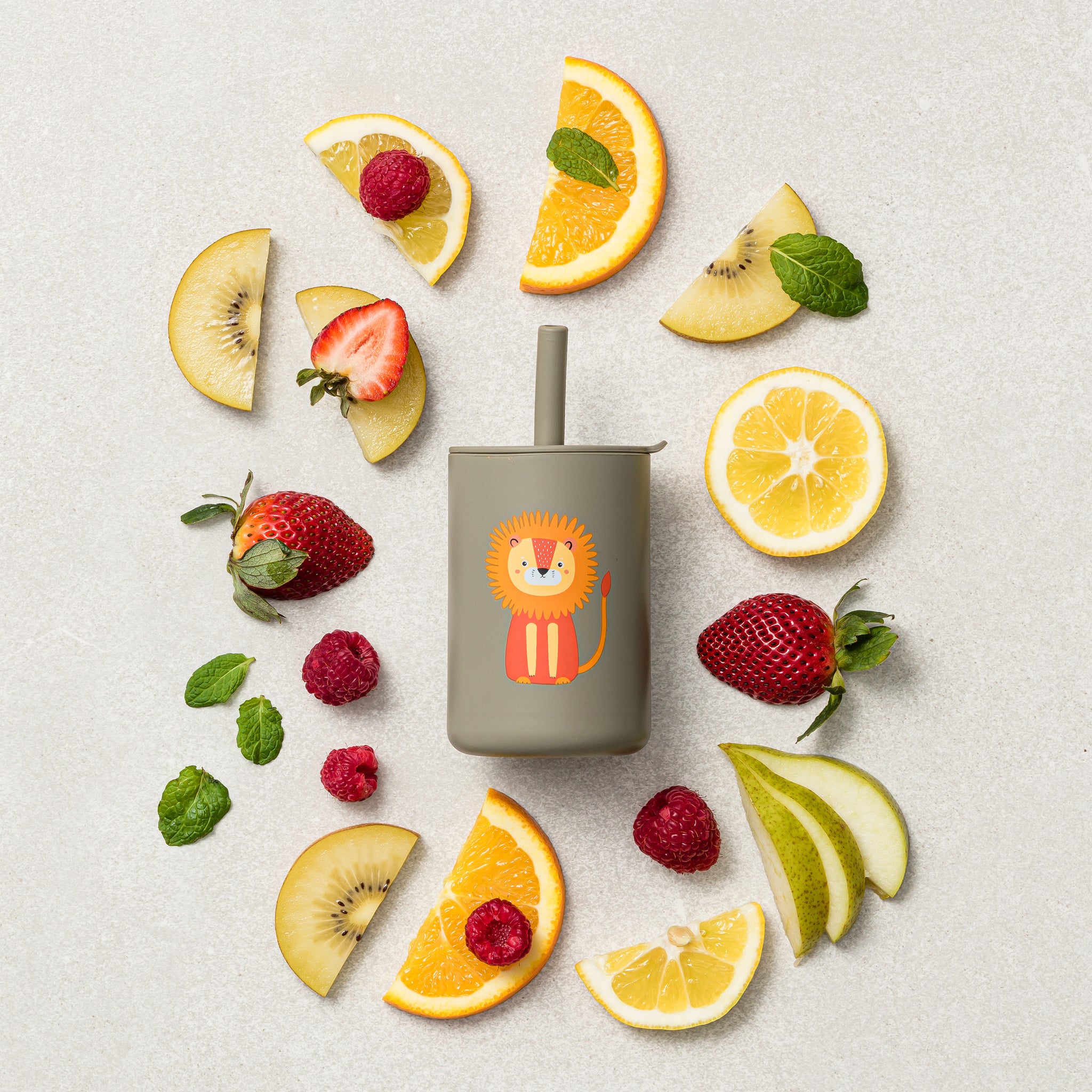 Over the Dandelions Mini Smoothie Cup Lion