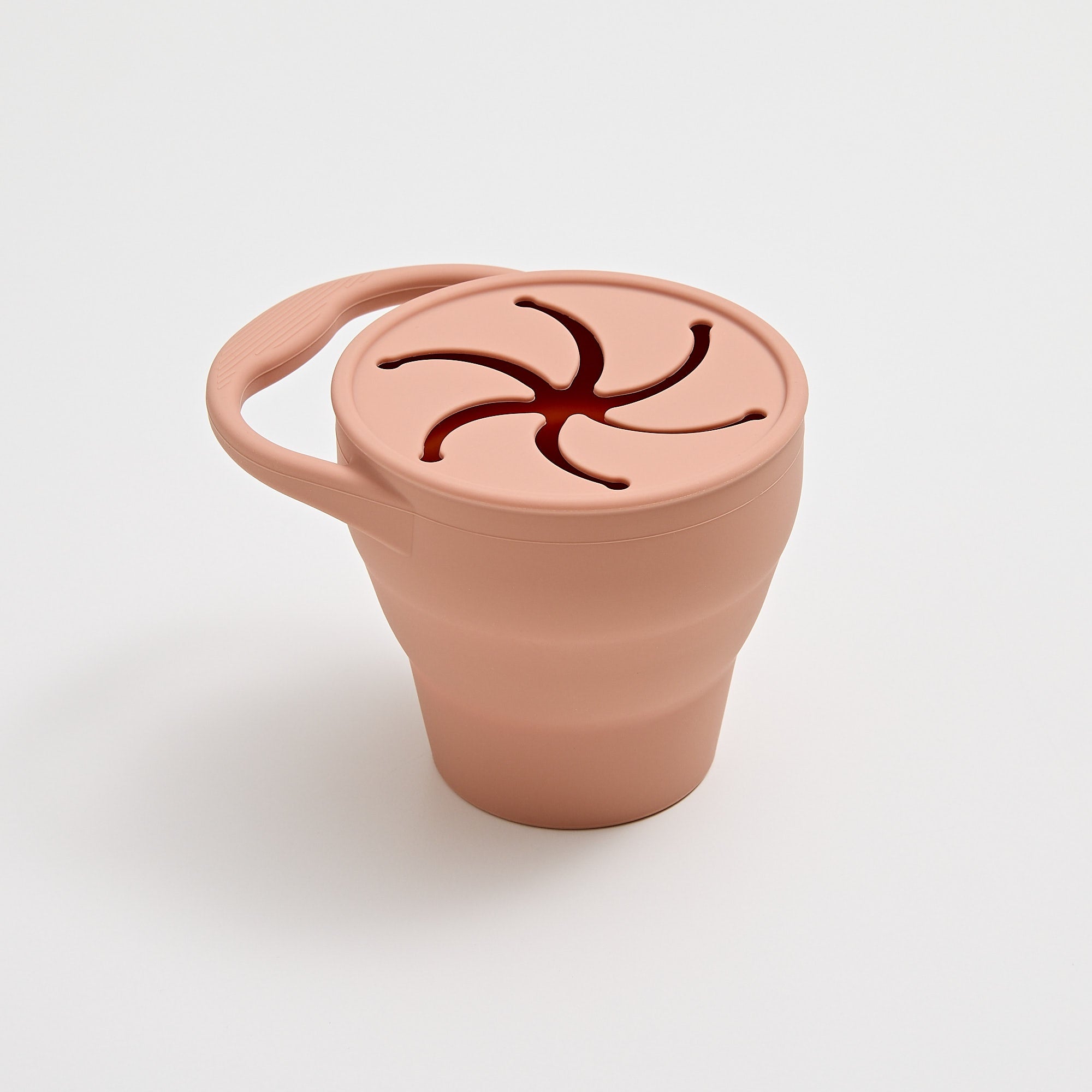 Over the Dandelions Silicone Snack Cup Dixie Pink