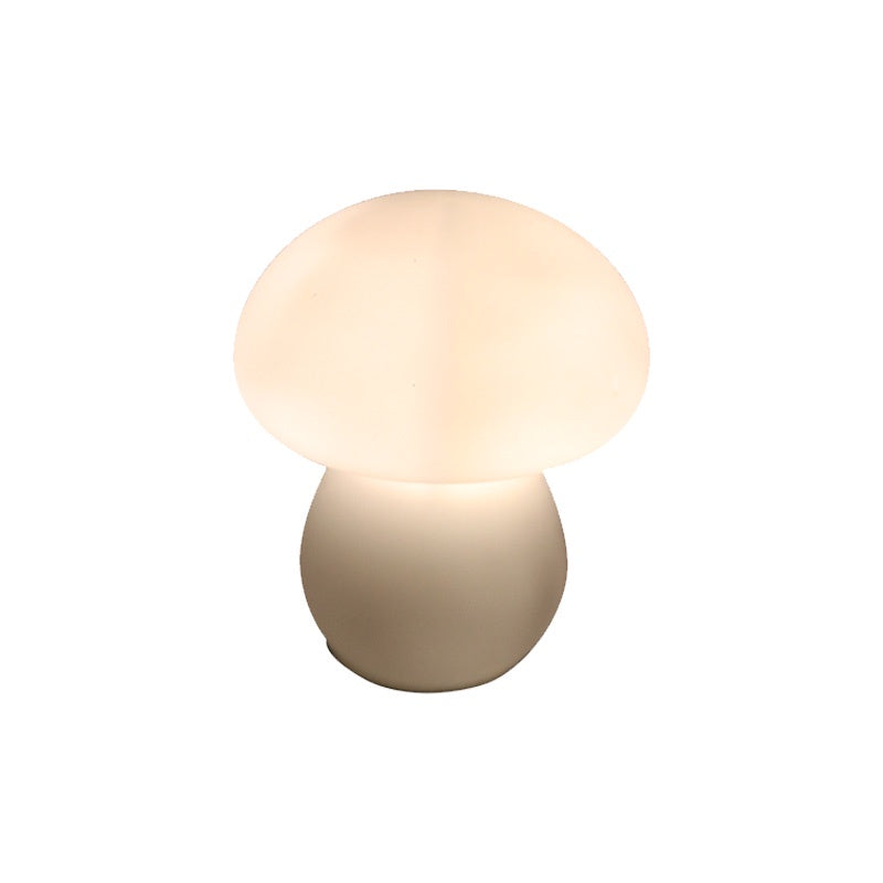 Mushroom LED Light White