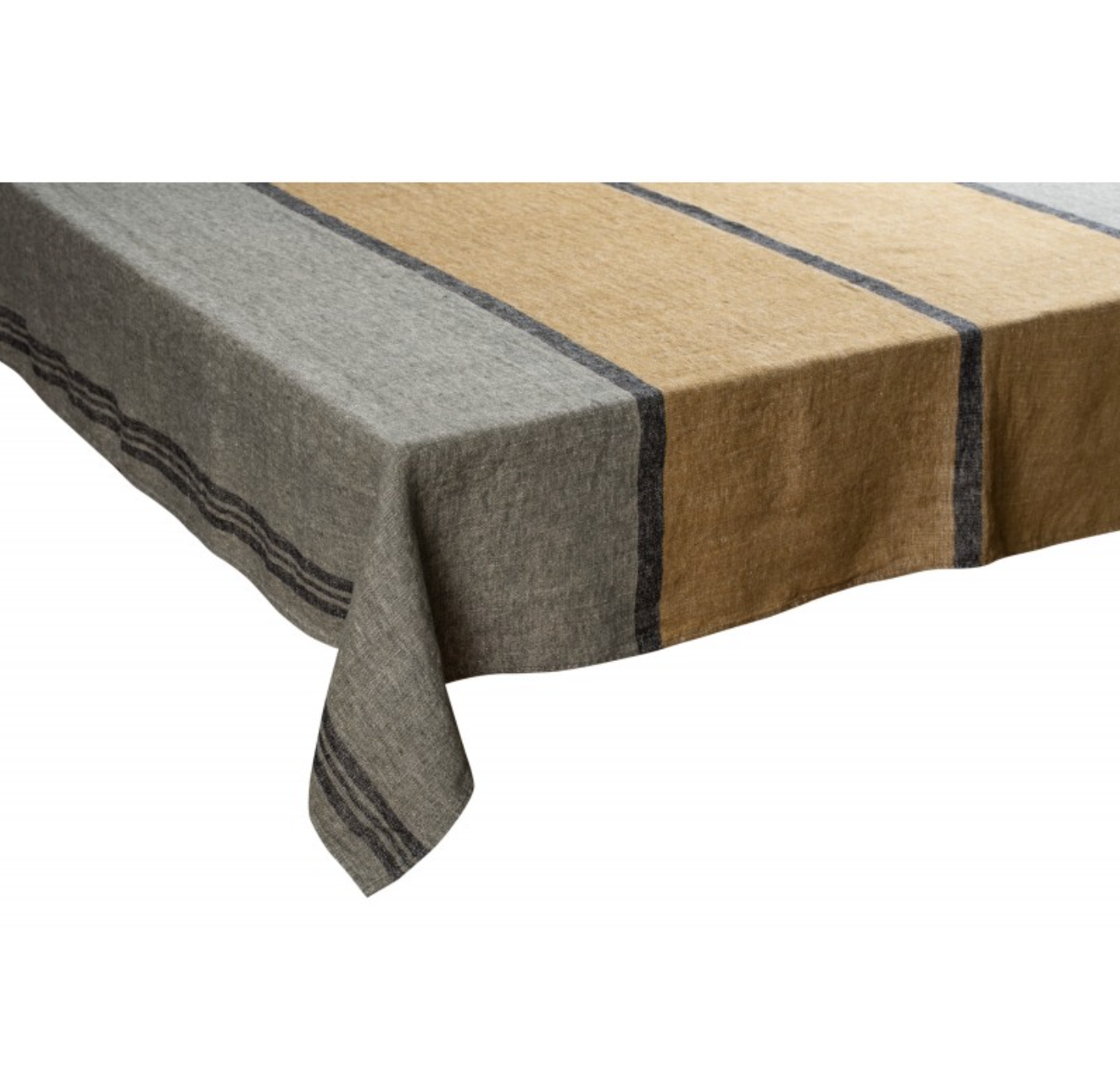 Harmony Linen Tablecloth Rimini 160x300 Kaki
