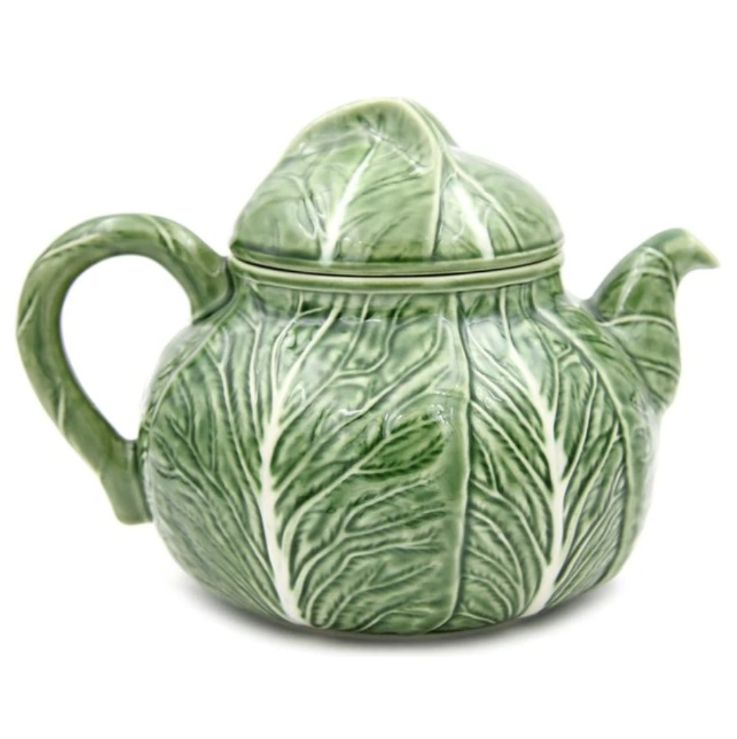 Bordallo Cabbage Tea Pot