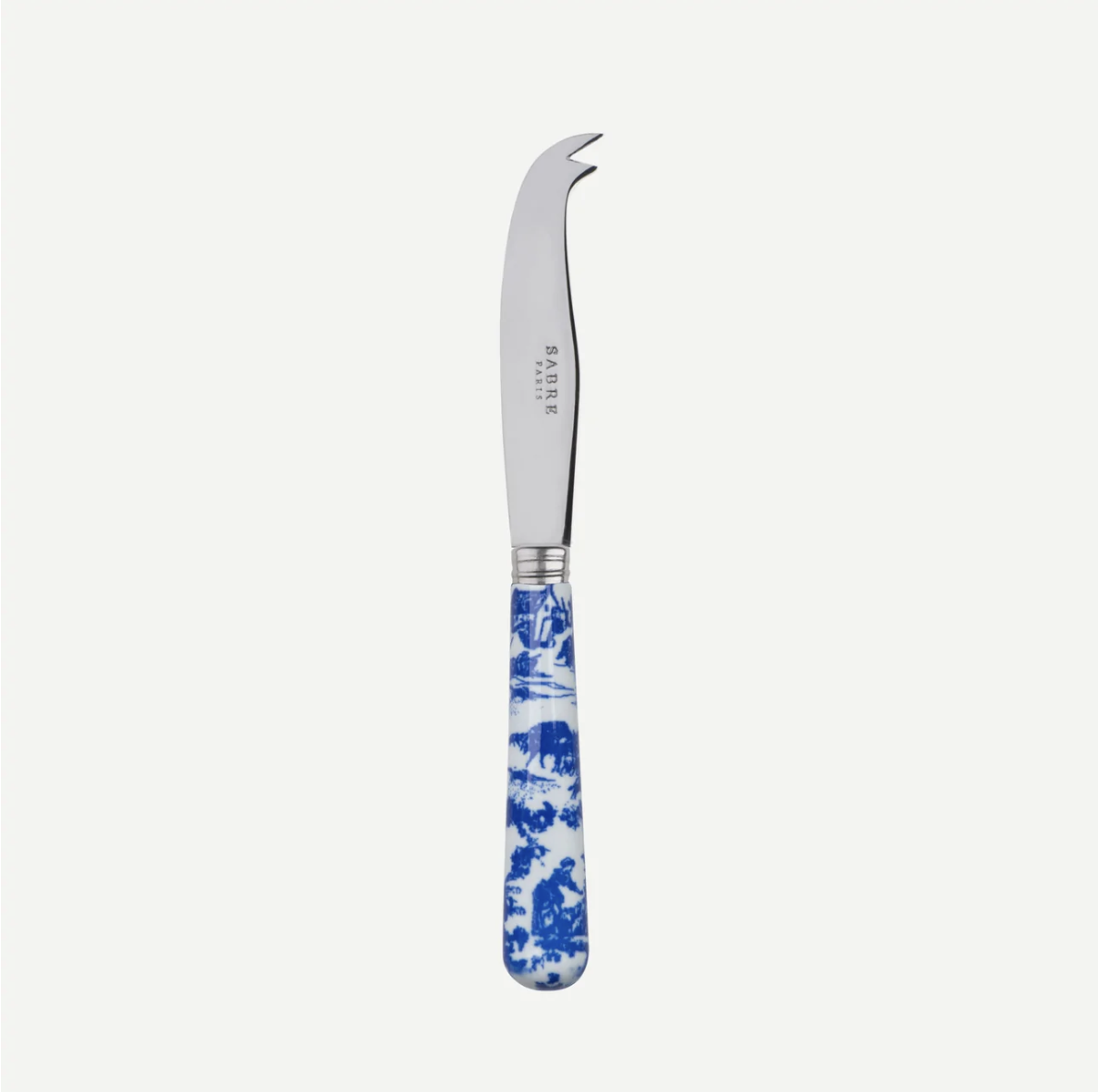 Sabre Toile Cheese Knife Large Blue